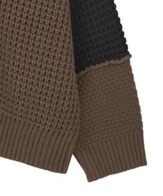 CRAFT STANDARD BOUTIQUE パッチワークニットプルオーバー