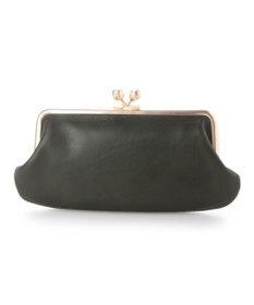 UNBILLION perche フラグメントケース付きアンティーク調ガマグチ長財布