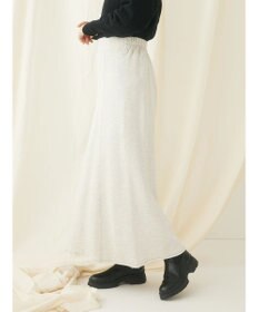 CRAFT STANDARD BOUTIQUE カットオフＡライン裏毛スカート