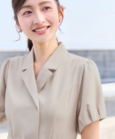 Tiaclasse テーラードデザインワンピース