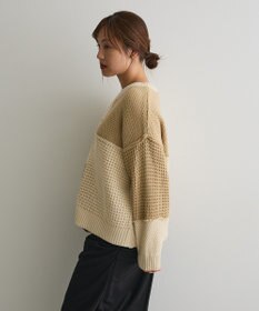 CRAFT STANDARD BOUTIQUE パッチワークニットプルオーバー