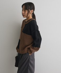 CRAFT STANDARD BOUTIQUE パッチワークニットプルオーバー