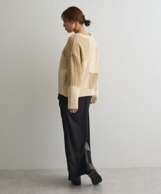 CRAFT STANDARD BOUTIQUE パッチワークニットプルオーバー