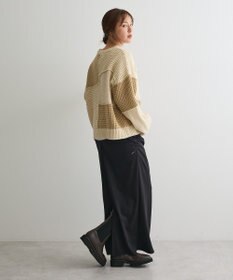 CRAFT STANDARD BOUTIQUE パッチワークニットプルオーバー