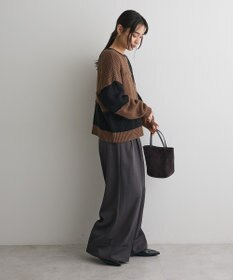 CRAFT STANDARD BOUTIQUE パッチワークニットプルオーバー