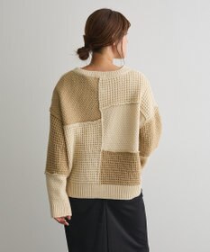 CRAFT STANDARD BOUTIQUE パッチワークニットプルオーバー