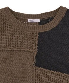 CRAFT STANDARD BOUTIQUE パッチワークニットプルオーバー
