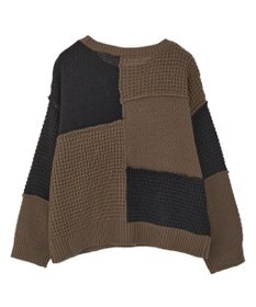 CRAFT STANDARD BOUTIQUE パッチワークニットプルオーバー