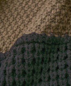 CRAFT STANDARD BOUTIQUE パッチワークニットプルオーバー