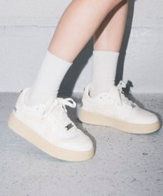 STEVE MADDEN BAL HARBOUR 厚底ローカットスニ―カー