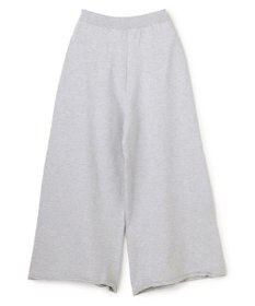 uncrave スウェットライクニット パンツ