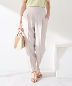 earth music&ecology 接触冷感テーパードパンツ