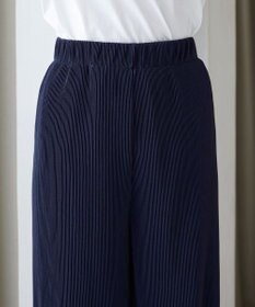 Tiaclasse L クリスタルプリーツパンツ