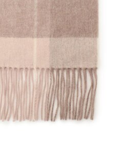 23区 カシミヤ チェック マフラー