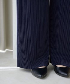 Tiaclasse L クリスタルプリーツパンツ