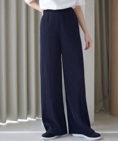 Tiaclasse L クリスタルプリーツパンツ