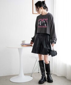 WEGO ヴィンテージライクショートスウェット