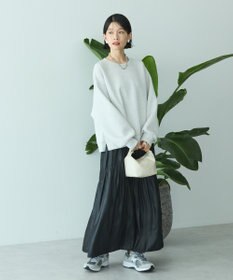 AMERICAN HOLIC 【WEB限定】サイドスリットポンチプルオーバー