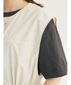 Green Parks ノーカラーミリタリーベスト