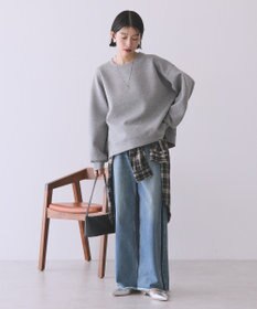 AMERICAN HOLIC 【WEB限定】サイドスリットポンチプルオーバー