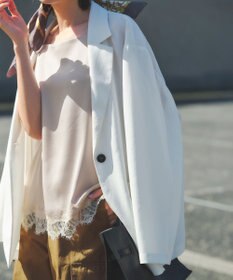 23区 S サテンレースキャミソール