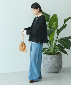 AMERICAN HOLIC 【WEB限定】サイドスリットポンチプルオーバー