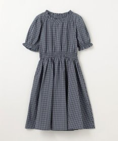 組曲 KIDS 【150-160㎝】チェック ワンピース