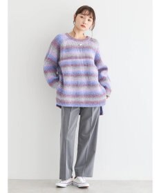 AMERICAN HOLIC グラデーションラグランニットプルオーバー