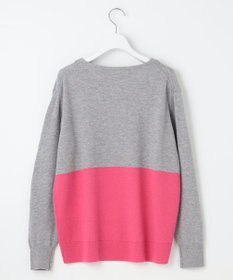 自由区 【洗える】セミウーステッドウールボートネック ニット