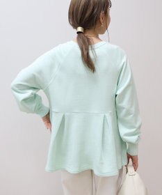 AMERICAN HOLIC 袖ボリュームペプラムスウェット