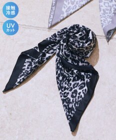 earth music&ecology 【予約】ふるふるひんやり アニマル柄スカーフ