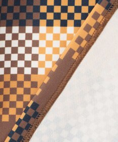 23区GOLF 【MEN】【吸水速乾・UVケア】 チェック柄プリント 長袖シャツ