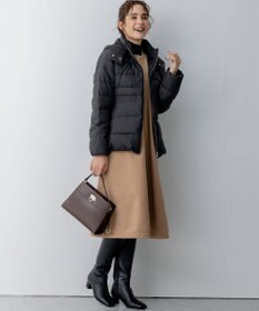 組曲 【洗える・2WAY】ライトタフタショートダウン