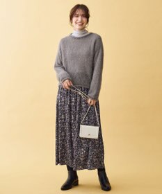 ANY レーシーネットニット