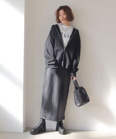 WEGO 【ユニセックス着用ITEM/MLサイズ展開】コンパクトフィットダブルZIPパーカー