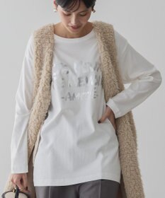 AMERICAN HOLIC ＡＭＩＴＥ’　箔プリントカットプルオーバー