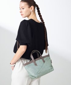 Y'SACCS リネンライク　イニシャルトート　Sサイズ