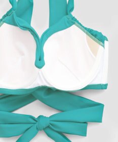 San-ai Resort（三愛水着楽園） ワコール定番商品カップ使用 GHIカップの大きなお胸に対応【グラマラスフィット】ワイヤーブラ　9D-M　【San-ai Resort（サンアイリゾート）】