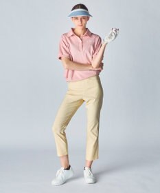 FILA GOLF／marie claire 【marie claire SPORT】 ストレッチサッカー素材ポロシャツ
