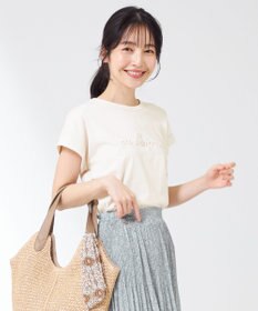 ANY SIS エンボスロゴ Tシャツ