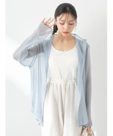 earth music&ecology シアーハイネックシャツ