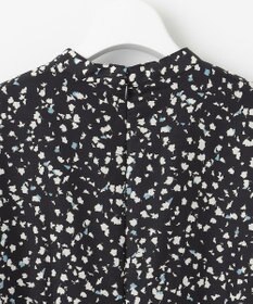 J.PRESS LADIES L 【洗える】スパンローンフラワープリント ワンピース