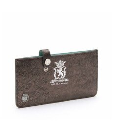 A.D.M.J. 【牛革】メタリックレザー/スリムウォレット