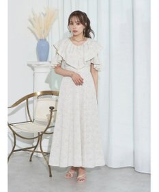 earth music&ecology ２ＷＡＹ　フリルスリーブワンピース