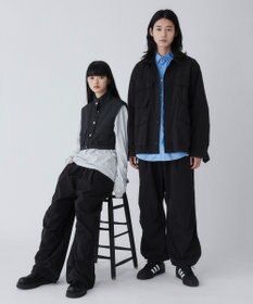 WEGO サイドスリットパラシュートパンツ