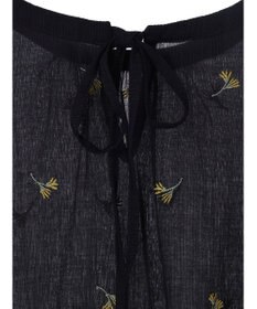 Green Parks シアー刺繍ブラウス