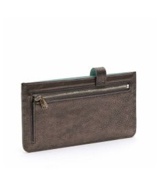 A.D.M.J. 【牛革】メタリックレザー/スリムウォレット