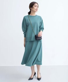 組曲 【WEB限定カラーあり】MINA バックリボンニットプルオーバー