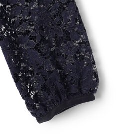 23区 【APPLAUDIR】ノーブルサテン レースコンビドレス