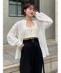 Green Parks レースブラウス